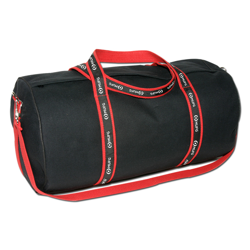 The Original Banker Bag 17" - Black w/Black & White Ribbon image thumbnail