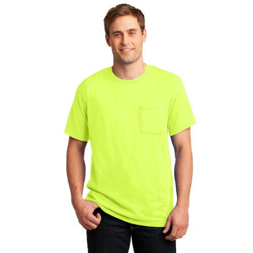 JERZEES® - Dri-Power® Active 50/50 Cotton/Poly Pocket T-Shirt image thumbnail