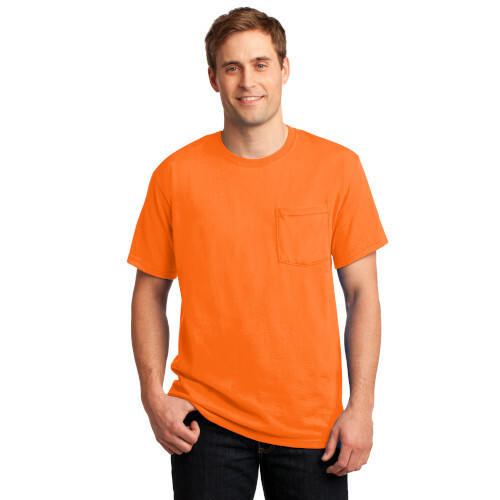 JERZEES® - Dri-Power® Active 50/50 Cotton/Poly Pocket T-Shirt image thumbnail
