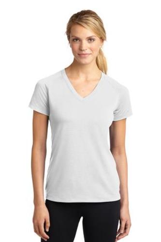 Sport-Tek® Ladies Ultimate Performance V-Neck image thumbnail