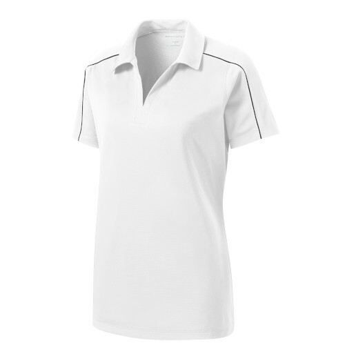 Sport-Tek® Ladies Micropique Sport-Wick® Piped Polo image thumbnail