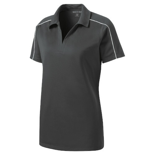 Sport-Tek® Ladies Micropique Sport-Wick® Piped Polo image thumbnail