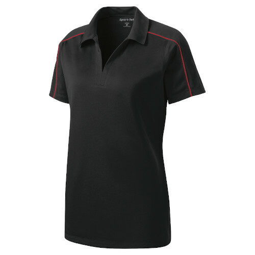 Sport-Tek® Ladies Micropique Sport-Wick® Piped Polo image thumbnail