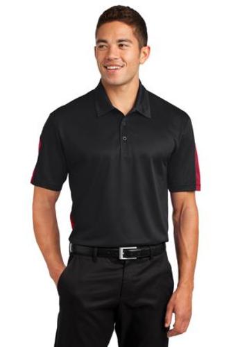 Sport-Tek PosiCharge Active Textured Colorblock Polo image thumbnail