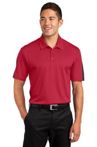 Sport-Tek PosiCharge Active Textured Colorblock Polo image thumbnail