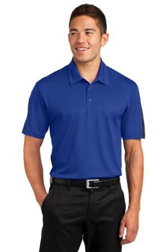 Sport-Tek PosiCharge Active Textured Colorblock Polo image thumbnail