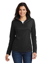 Image of PA® Ladies Pinpoint Mesh 1/2-Zip 