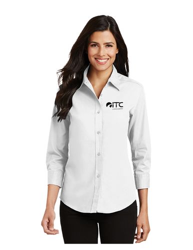 Port Authority Ladies 3/4-Sleeve Easy Care Shirt. L612 image thumbnail