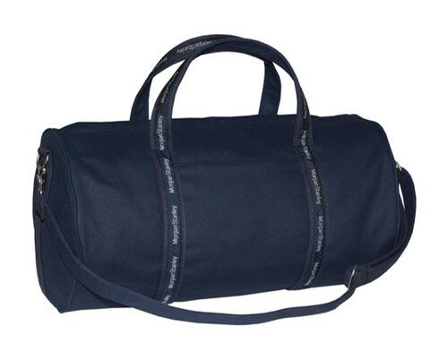 Lux Banker Bag - Navy Canvas & Navy Webbing image thumbnail