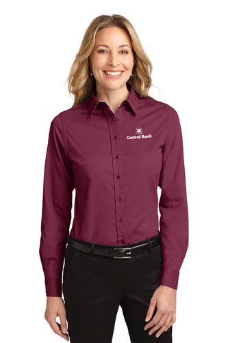 Ladies Long Sleeve Easy Care Shirt image thumbnail