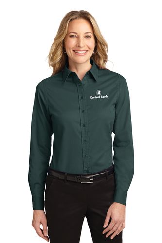 Ladies Long Sleeve Easy Care Shirt image thumbnail
