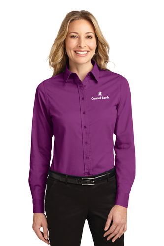 Ladies Long Sleeve Easy Care Shirt image thumbnail