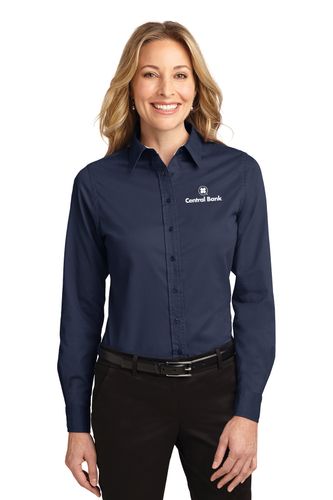 Ladies Long Sleeve Easy Care Shirt image thumbnail