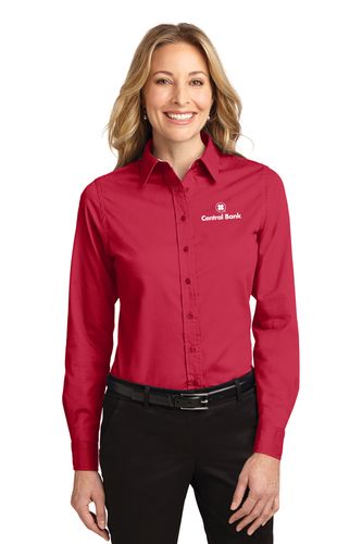 Ladies Long Sleeve Easy Care Shirt image thumbnail