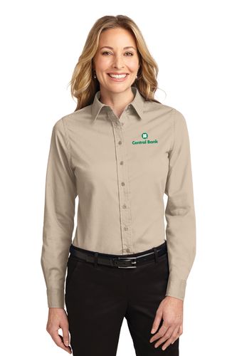 Ladies Long Sleeve Easy Care Shirt image thumbnail