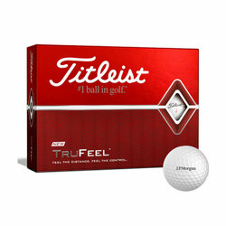 Image of Titleist TruFeel Golf Balls w/J.P. Morgan Logo