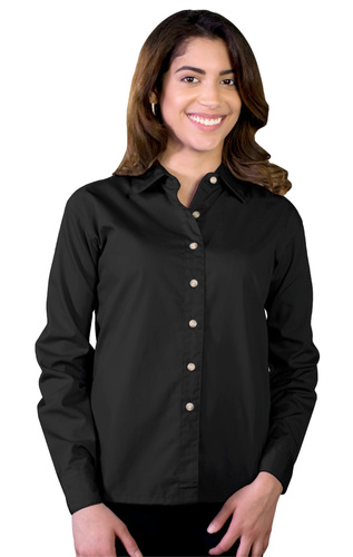 BG Ladies Long Sleeve Button Down image thumbnail