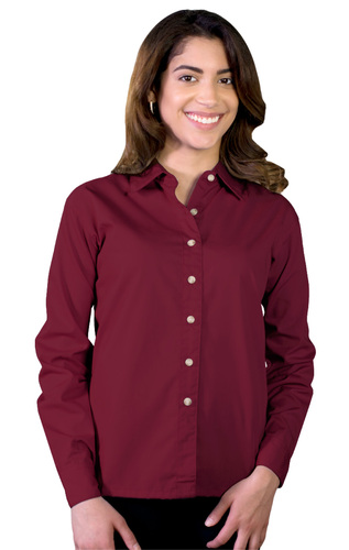 BG Ladies Long Sleeve Button Down image thumbnail