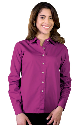 BG Ladies Long Sleeve Button Down image thumbnail