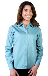 Image of BG Ladies Long Sleeve Button Down