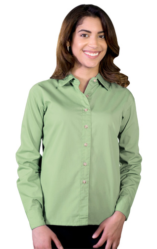 BG Ladies Long Sleeve Button Down image thumbnail