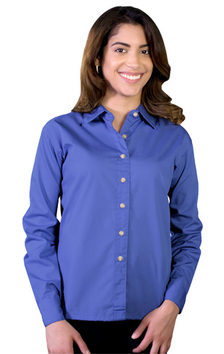 BG Ladies Long Sleeve Button Down image thumbnail