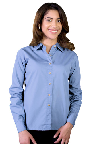 BG Ladies Long Sleeve Button Down image thumbnail