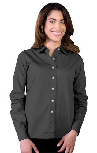 BG Ladies Long Sleeve Button Down image thumbnail