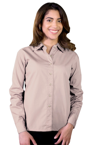BG Ladies Long Sleeve Button Down image thumbnail
