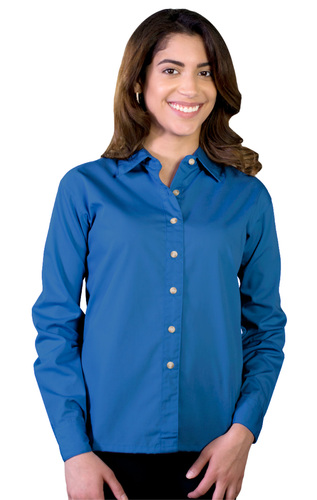 BG Ladies Long Sleeve Button Down image thumbnail