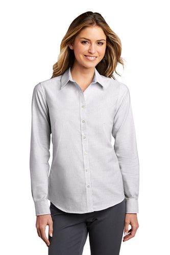 Ladies Oxford Stripe Shirt image thumbnail