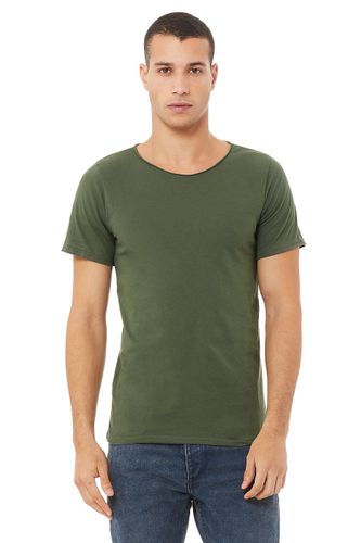 Men's Jersey Raw Neck Tee image thumbnail