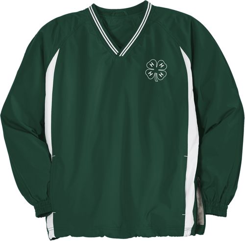 CLOSEOUT - Adult 4-H Wind Shirt - XL-3XL image thumbnail