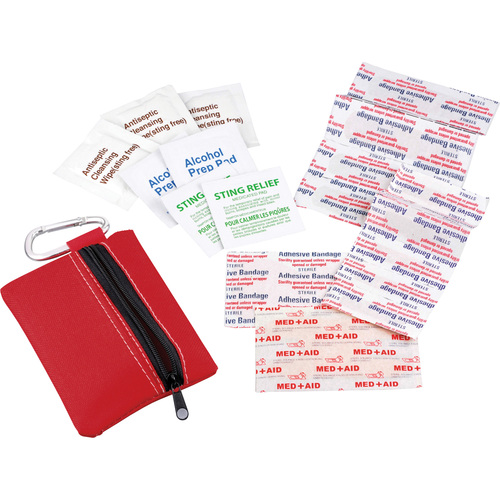 Zippered 20-Piece First Aid Pouch image thumbnail