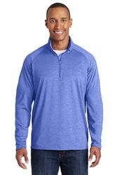 Image of Sport-Tek® Sport-Wick® Stretch 1/2-Zip Pullover. ST850