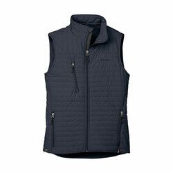 Image of Eco Thermolite Quilted Vest - Women’s Titanium (JPM Logo)