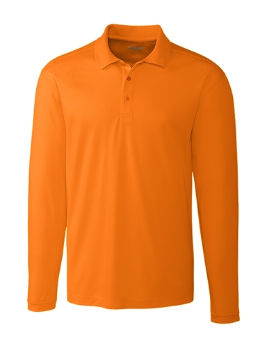 Clique Men's Spin Long Sleeve Polo image thumbnail