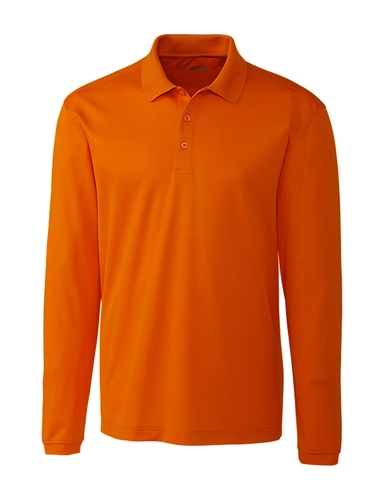 Clique Men's Spin Long Sleeve Polo image thumbnail