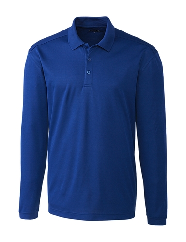 Clique Men's Spin Long Sleeve Polo image thumbnail