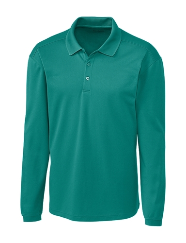 Clique Men's Spin Long Sleeve Polo image thumbnail