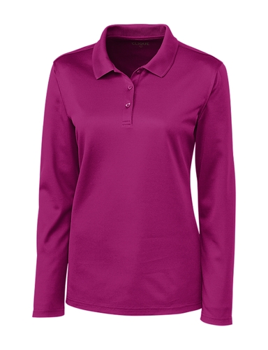Clique Ladies Spin Long Sleeve Polo image thumbnail