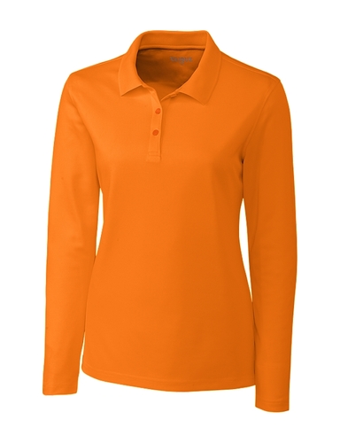 Clique Ladies Spin Long Sleeve Polo image thumbnail