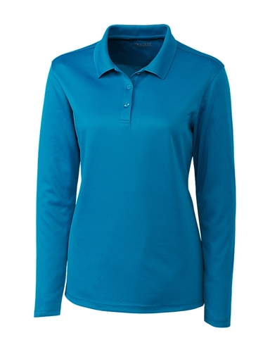 Clique Ladies Spin Long Sleeve Polo image thumbnail