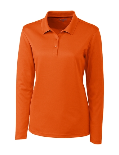 Clique Ladies Spin Long Sleeve Polo image thumbnail