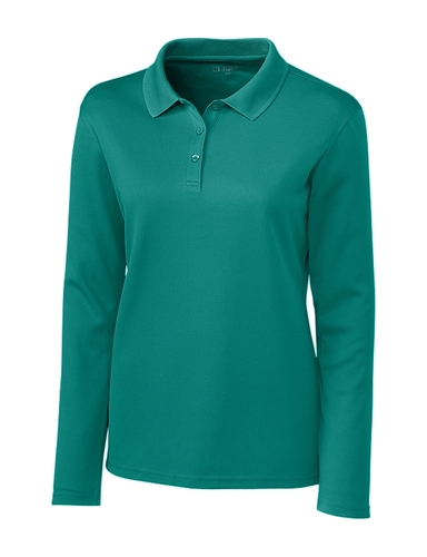 Clique Ladies Spin Long Sleeve Polo image thumbnail