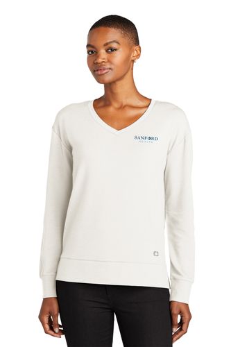OGIO Ladies Luuma Flex Long Sleeve V-Neck image thumbnail