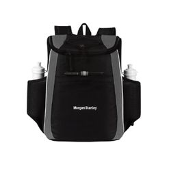 Image of PEVA-Lined Backpack Cooler - Black/Gray