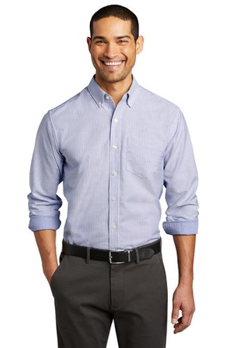 Men's Oxford Stripe Shirt image thumbnail