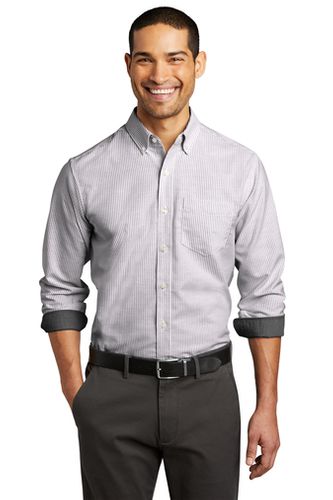 Men's Oxford Stripe Shirt image thumbnail