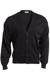 Image of JERSEY KNIT ACRYLIC CARDIGAN